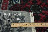 Art Deco Handmade Wool Area Rug 5 X 7 - Golden Nile