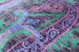 William Morris Hand-Knotted Wool Rug - 5' 0" X 8' 0" - Golden Nile