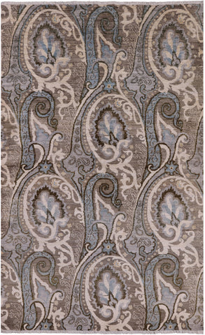 William Morris Hand-Knotted Wool Rug - 5' 1