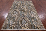 William Morris Hand-Knotted Wool Rug - 5' 1" X 8' 2" - Golden Nile