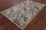 William Morris Hand-Knotted Wool Rug - 5' 1" X 8' 2" - Golden Nile