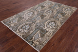 William Morris Hand-Knotted Wool Rug - 5' 1" X 8' 2" - Golden Nile