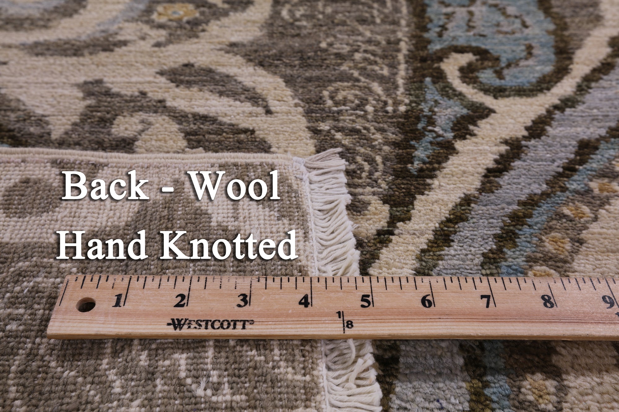 William Morris Hand-Knotted Wool Rug - 5' 1" X 8' 2" - Golden Nile