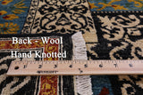 William Morris Handmade Wool Runner Rug - 4' 2" X 10' 0" - Golden Nile