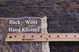 William Morris Handmade Wool Runner Rug - 4' 0" X 12' 1" - Golden Nile