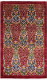 William Morris Hand Knotted Wool Rug - 3' 11" X 6' 5" - Golden Nile