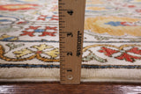 William Morris Handmade Wool Runner Rug - 4' 0" X 11' 6" - Golden Nile