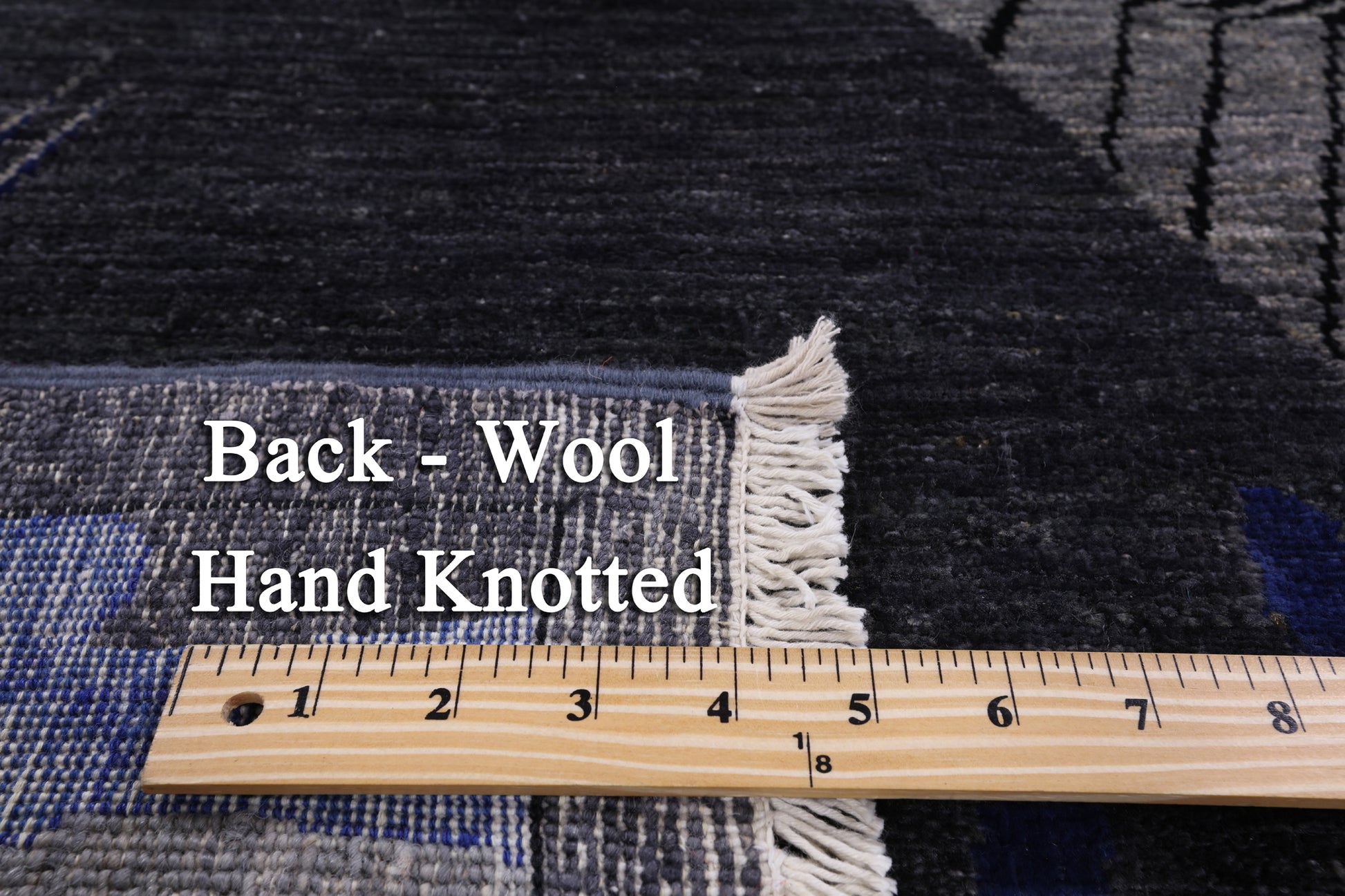 William Morris Hand Knotted Wool Rug - 4' 1" X 6' 2" - Golden Nile