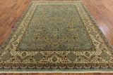8 X 10 Hand Knotted Persian Tabriz Area Rug - Golden Nile