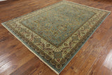 8 X 10 Hand Knotted Persian Tabriz Area Rug - Golden Nile