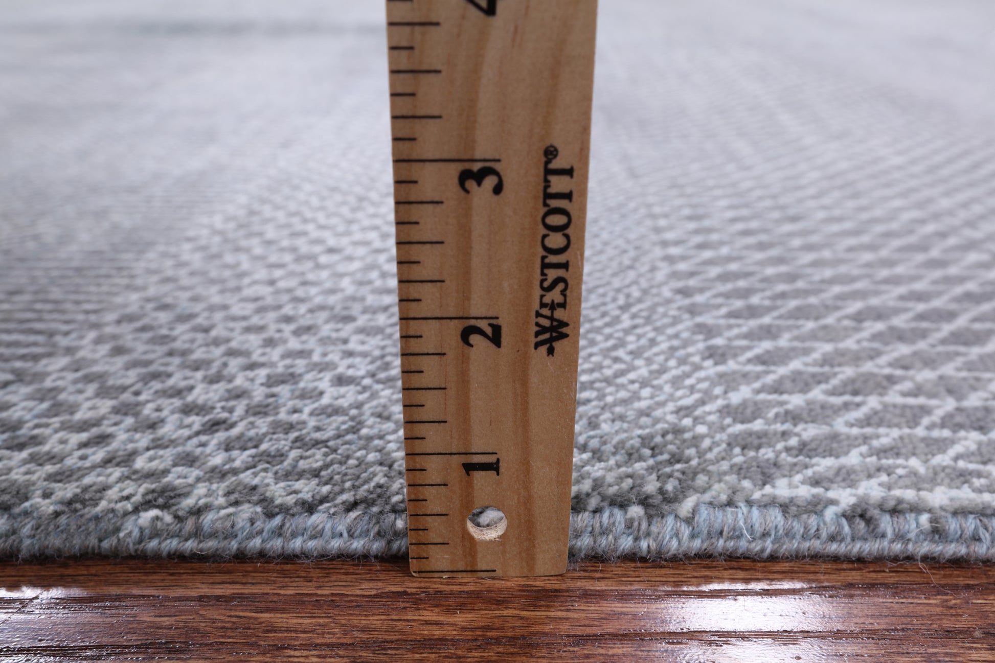 Grey Savannah Hand Knotted Wool & Silk Rug - 7' 9" X 10' 0" - Golden Nile