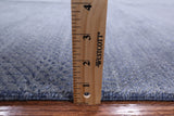 Grey Savannah Grass Hand Knotted Wool & Silk Rug - 7' 11" X 10' 0" - Golden Nile