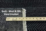 8 X 10 Savannah Grass Wool & Silk Gabbeh Rug - Golden Nile