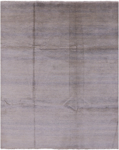 Savannah Grass Hand Knotted Wool & Silk Rug - 8' 0