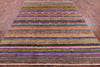 Tribal Persian Gabbeh Handmade Wool Rug - 8' 0" X 10' 0" - Golden Nile