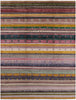 Tribal Gabbeh Hand Knotted Wool Rug - 8' 0" X 10' 2" - Golden Nile