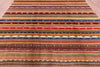 Persian Tribal Gabbeh Hand Knotted Wool Rug - 8' 2" X 9' 5" - Golden Nile