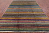 Gabbeh Hand Knotted Wool Rug - 8' 1" X 10' 2" - Golden Nile