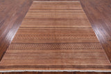 Tribal Persian Gabbeh Hand Knotted Wool Rug - 6' 0" X 8' 11" - Golden Nile
