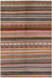 Tribal Persian Gabbeh Handmade Wool Rug - 6' 2" X 8' 11" - Golden Nile