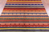 Persian Gabbeh Tribal Hand Knotted Wool Rug - 6' 1" X 9' 1" - Golden Nile