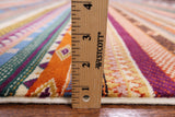 Persian Tribal Gabbeh Hand Knotted Wool Rug - 6' 1" X 8' 9" - Golden Nile