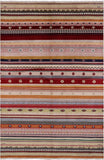 Tribal Persian Gabbeh Hand Knotted Wool Rug - 5' 0" X 7' 8" - Golden Nile