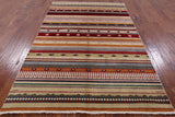 Tribal Persian Gabbeh Hand Knotted Wool Rug - 5' 0" X 7' 8" - Golden Nile