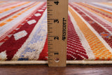 Persian Gabbeh Handmade Wool Rug - 5' 0" X 7' 6" - Golden Nile