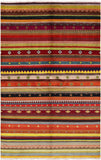 Persian Gabbeh Handmade Wool Rug - 5' 0" X 7' 9 - Golden Nile