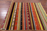 Persian Gabbeh Handmade Wool Rug - 5' 0" X 7' 9 - Golden Nile