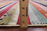 Persian Gabbeh Handmade Wool Rug - 5' 0" X 7' 9" - Golden Nile
