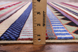 Tribal Persian Gabbeh Hand Knotted Wool Rug - 4' 0" X 6' 1" - Golden Nile