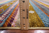 Persian Gabbeh Handmade Wool Rug - 4' 0" X 6' 0" - Golden Nile