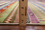 Persian Gabbeh Handmade Wool Rug - 3' 8" X 6' 1" - Golden Nile