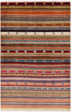 Tribal Gabbeh Handmade Wool Area Rug - 3' 11" X 5' 11" - Golden Nile