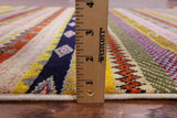 Persian Gabbeh Hand Knotted Wool Rug - 4' 1" X 5' 10" - Golden Nile