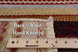 Persian Gabbeh Handmade Wool Rug - 4' 0" X 6' 0" - Golden Nile