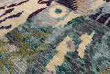 William Morris Hand Knotted Wool Area Rug - 3' 11" X 6' 1" - Golden Nile