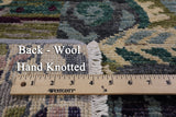 William Morris Hand Knotted Wool Area Rug - 3' 11" X 6' 1" - Golden Nile