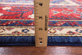 Blue Fine Serapi Hand Knotted Wool Rug - 9' 3" X 11' 9" - Golden Nile