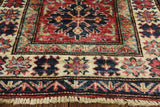 2' X 6' Runner Super Fine Kazak Wool Rug - Golden Nile