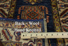 2' X 6'  Oriental Runner Super Fine Kazak Wool Rug - Golden Nile