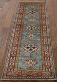 2' X 6' Super Fine Kazak Runner Oriental Wool Rug - Golden Nile