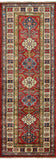 2' 1" X 5' 9" Super Kazak Runner Wool Rug - Golden Nile