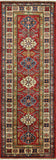 2' X 6' Super Fine Kazak Oriental Runner Wool Rug - Golden Nile