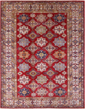 Fine Kazak Handmade Wool Area Rug - 10' 0" X 12' 10" - Golden Nile