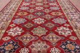 Fine Kazak Handmade Wool Area Rug - 10' 0" X 12' 10" - Golden Nile