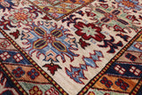 Fine Kazak Handmade Wool Area Rug - 10' 0" X 12' 10" - Golden Nile