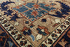 8' 11" X 12' 9" Hand Knotted Oriental Fine Serapi Wool Rug - Golden Nile